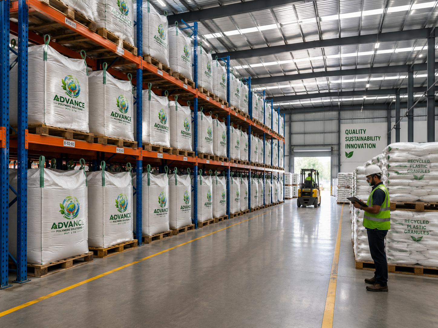 Placeholder image of the finished goods warehouse